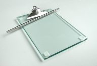Glass drawdown plate